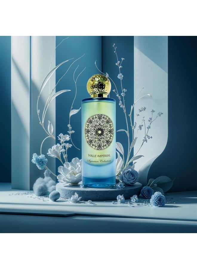 روزماونت فالي إمبيريال | أو دو بارفان 100 مل من مجموعة سيجنتشر | مزيج من الفلفل الوردي والعنبر الأبيض والمسك | عطر ملكي للنساء والرجال - Image 3